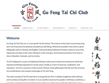 Tablet Screenshot of gufengtaichi.org